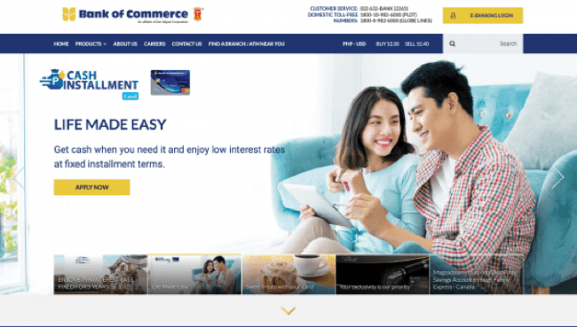 Bank of Commerce - Loans up to ₱1 000 000