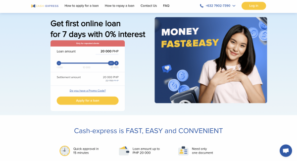 Cash-Express - Loans up to ₱25 000