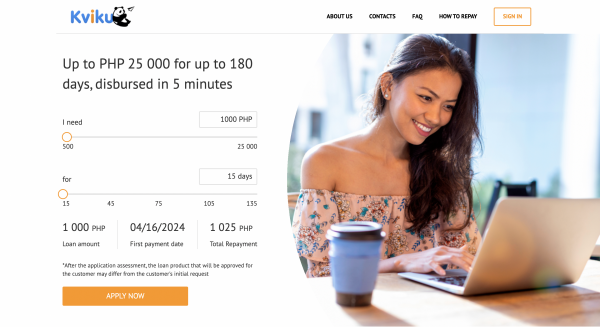 Kviku — Online loans up to ₱25 000
