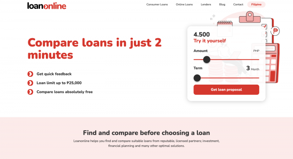 LoanOnline - Loans up to ₱25 000